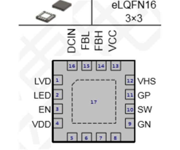 鋰電池充電管理 同步大電流升壓IC