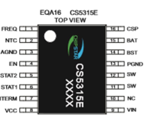 1串2串3串4串鋰電池充電管理IC CS531X系列，CS5310 CS5315 CS5318