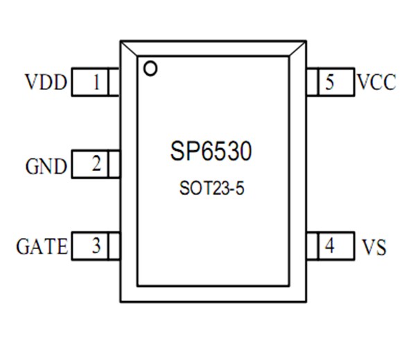 硅動力SP6530,高性能開關電源次級同步整流控制器